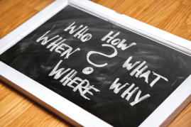 Who, How, What, Why, When, Where
