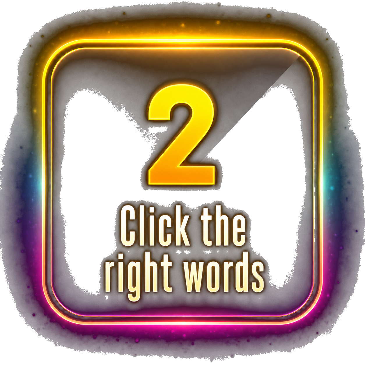 Click the right words